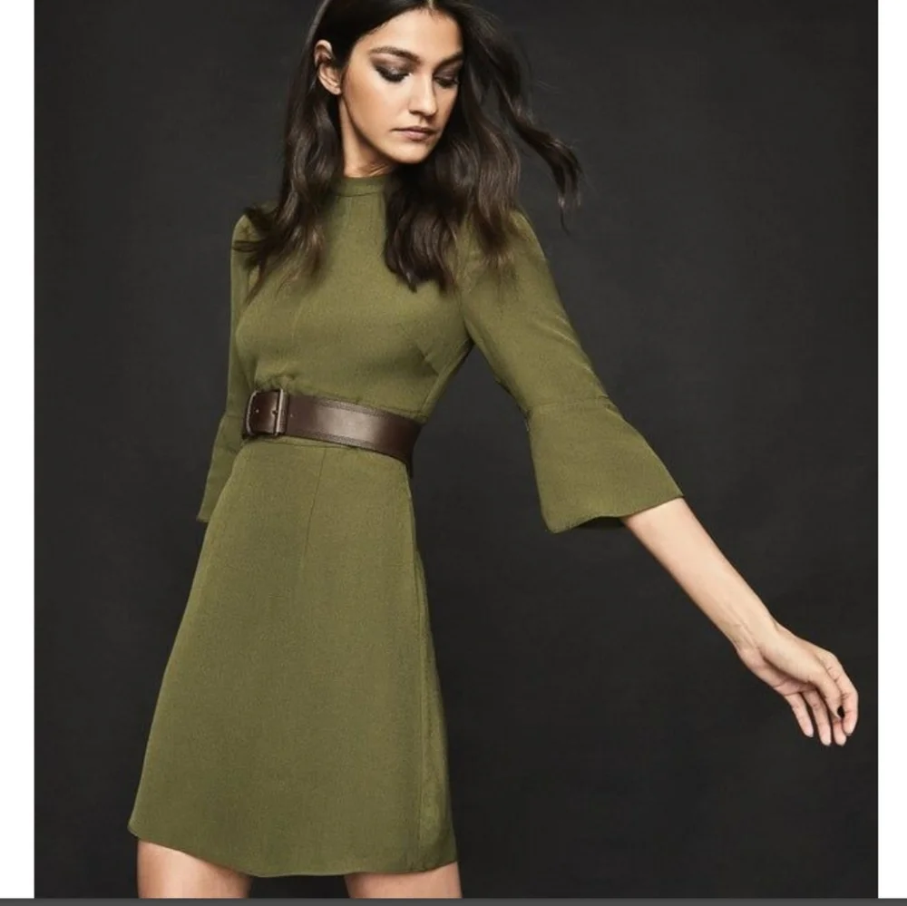 NWT REISS - Cora Crepe Shift Dress - Picture 7 of 10